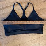 MPG Sportswear Black Faux Leather Sports Bra & Leggings Set Photo 14