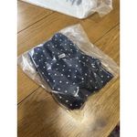 Croft & Barrow  Women Size Medium Cotton Polka Dot Shirt 3/4 Sleeve Casual Relax Photo 9