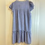 For Cynthia  Striped Blue and White Midi Dress size S Photo 6