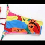 Boutique Vibrant, Multi-Colored, Art Abstract, Bikini Set Photo 5