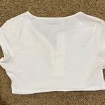 White Crop Top Tee Size 6 Photo 1