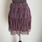 City Studio sz M metallic purple Y2K skirt NWT Size M Photo 1