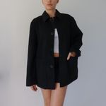 Uniqlo Black wool blend  jacket Photo 4