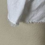 Brandy Melville John Galt Linen Cropped Top One Size White/Cream Photo 3