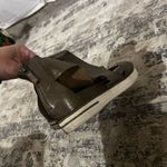 Eileen Fisher  Brown Sport Wrap Sandal Sneakers Size 6.5 US Photo 2