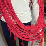 Tahari  Macrame Wrap Shawl Photo 7