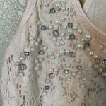 EXPRESS Pink Pearl And Rhinestone Tanktop Photo 3