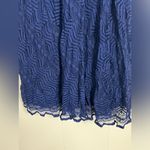 Rabbit Rabbit Rabbit Navy Blue Lace Sleeveless Dress V Photo 2