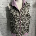 Pendleton  - Reversible Vest - Purple floral - Size L Photo 4