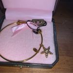Juicy Couture Retro  Pam & Gela Gold B-Star Fish Wish Bangle Bracelet Photo 1