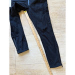 frame denim FRAME Le‎ High Skinny Crop Zip Ankle Black Jeans Womens Size 28 Photo 3