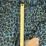 Young Fabulous and Broke Young, Fabulous & Broke Blue Leopard Martino Joggers Pants Medium Photo 4