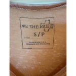 We The Free Cap Sleeve V-Neck Midi Dress Burnt Orange Women's Size Small Summer Photo 3