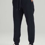 Lululemon  Athletica 6 Scuba High Rise Jogger Fleece 28" Black Light Terry Cotton Photo 0