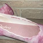 Skechers Pink Cleo Flex Washable Knit Wedge Skimmer Loafers Size 9 Photo 5