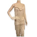 Miss Circle Fringe Set Tan Size XS Photo 1