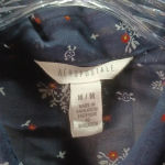 Aeropostale  sheer long sleeve florsl shirt Photo 3