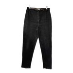 Vintage Hi Rise Black Denim Women's Mom Jeans Hollywood Waist Size 8 Photo 3