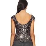 Free People NWT  Sequin Top Late last night large Photo 3