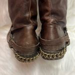 Dolce Vita Deluxe Brand Brown Leather Boots Sz 8 Bin 21 Photo 8