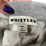 Whistles Cheetah Flocked Sweatshirt Grey Marl Size XS Gray Photo 7