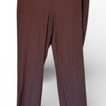 Eileen Fisher  Brown Pull On Ponte Dress Pants Womens M Lagenlook Casual Cozycore Photo 0