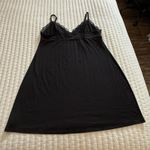 Gilligan O’Malley Slip Chemise Dress Nightgown Sz L Large Black Sleeveless Photo 6