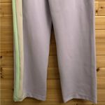 Marie Saint Pierre Sz 4/Large Relaxed Boyfriend Fit Yaris Scuba Pants Purple Photo 6
