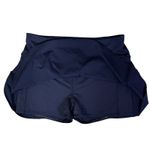 Athleta  Ace Tennis Skort 13.5” Size XL Blue Lined Pockets Pleated Athleisure Gym Photo 4