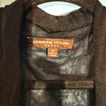 Adrienne Vittadini THIN  Woman Striped Black and White Women's Cardigan 3X Photo 1