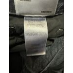 AGOLDE  Women's Black High Waisted Raw Hem Straight Leg Denim Jeans Size 26 Photo 4