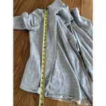 Bordeaux  Gray Open Drape Front Cardigan Jacket Size M Photo 8