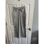 Zich Split Hem Cargo Maxi Skirt Size S Light Gray Photo 1