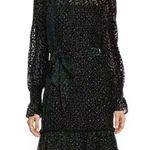 Alex Marie Skyler Velvet Smocked Cocktail Dress Photo 0