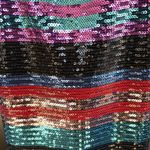 WAYF NWT  Manfi Striped Sequin Dress Size Large Photo 5