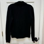 Ralph Lauren Lauren  Lambswool Angora Rabbit Hair Black Cowl Sweater Women Medium Photo 1