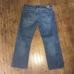 American Eagle boy fit cropped medium wash size 2 jeans Blue Photo 2