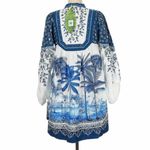 Farm Rio Off-White Palm Tree Beach Tropical Mini
Dress Size Medium Photo 1