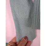 Sutton Studio 100% Cashmere Hoodie Sweater XS Mint Green Zip Front – Bloomingdal Photo 3