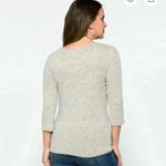 Market & Spruce  Samantha front twist brushed knit top size small. Photo 1