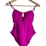 BECCA by Rebecca virtue Berry Convertible One Piece Swimsuit Size Medium Photo 3