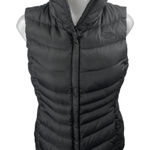 The North Face  Women's Black Sleeveless Turtleneck Full Zip Puffer Vest Jacket S Photo 0