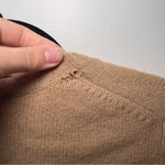 Gap  Vintage Y2K  Camel Sweater with Pink Floral Embroidered Lambswool Small Photo 7