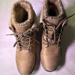 Cliffs by WHITE MOUNTAIN Tan Moto Boots with Cream Cuff Size 6.5 Photo 2