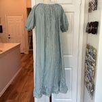 Lake Pajamas stripe maxi dress Green Size M Photo 7
