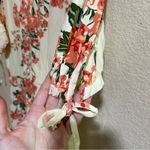 Faithfull the Brand Brida Magnolia yellow floral Midi Dress NEW SMALL Photo 4