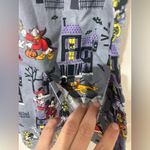 Disney  Halloween Size L  Multicolored Scrub Top Mickey Minnie Goofy Like new Photo 9