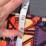 LuLaRoe  Leggings One Size Halloween Print Orange Purple Skull Witch Geometric‎ Photo 9