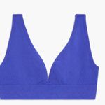 We Wore What NWT  V-Neck Bra Top IN 41A SAPPHIRE Photo 2