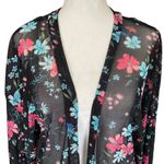 Lane Bryant women’s XXL black floral duster overpiece light and flowy Photo 4